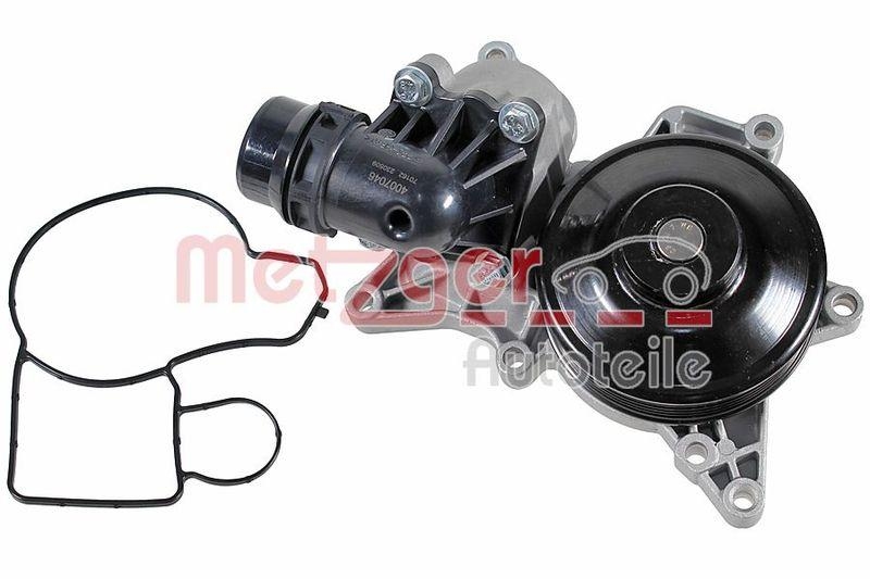 METZGER 4007046 Wasserpumpe f&uuml;r BMW MIT THERMOSTAT UND K&Uuml;HLMITTELGEH&Auml;USE
