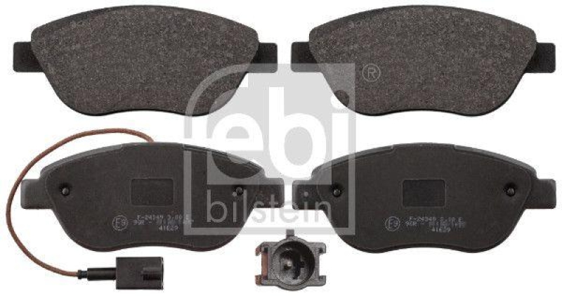 FEBI BILSTEIN 116054 Bremsbelagsatz f&uuml;r Fiat