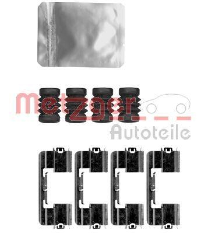 METZGER 109-1875 Zubeh&ouml;rsatz, Scheibenbremsbelag f&uuml;r OPEL HA
