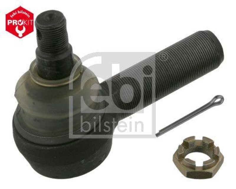 FEBI BILSTEIN 22789 Spurstangenendst&uuml;ck mit Kronenmutter und Splint f&uuml;r EVOBUS