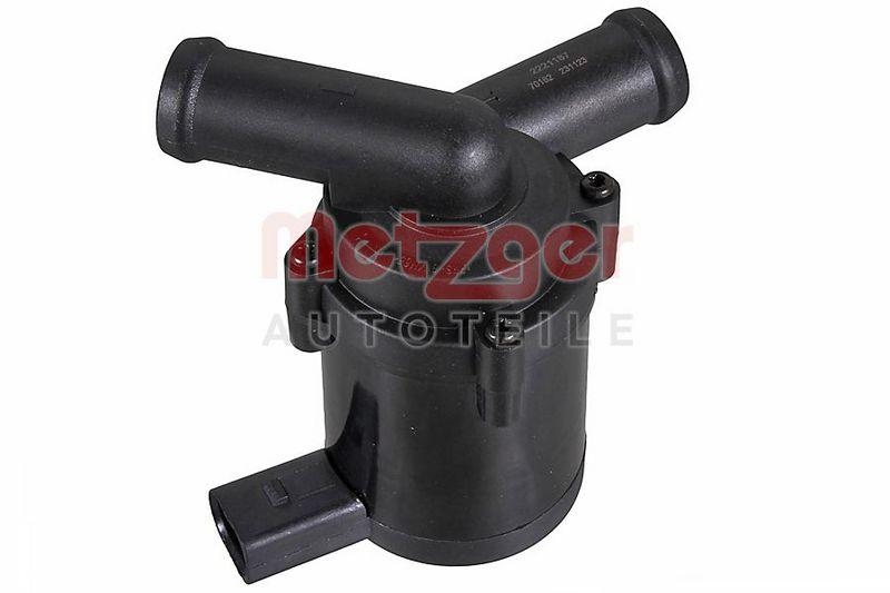 METZGER 2221187 Zusatzwasserpumpe für PORSCHE