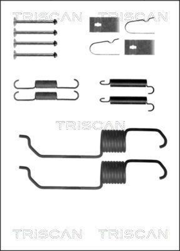 TRISCAN 8105 102591 Montagesatz F. Bremsbacken f&uuml;r Ford, Mazda