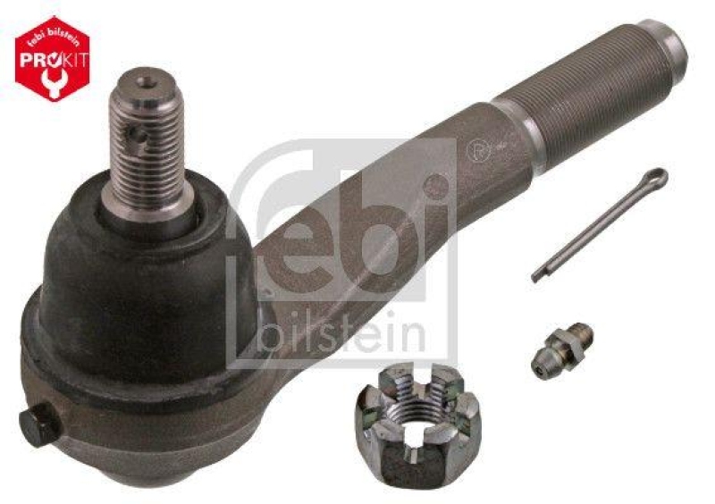 FEBI BILSTEIN 41379 Spurstangenendst&uuml;ck mit Kronenmutter und Splint f&uuml;r DAIHATSU