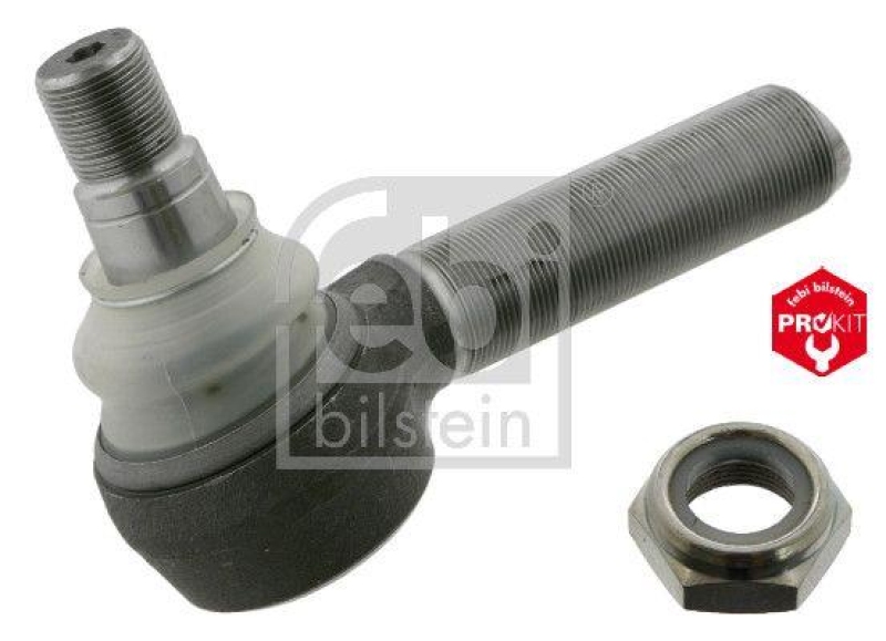 FEBI BILSTEIN 27209 Spurstangenendstück mit Sicherungsmutter für RENAULT (RVI)