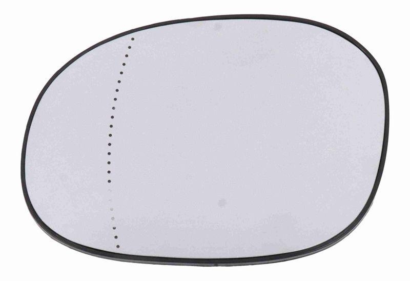 VEMO V42-69-0002 Spiegelglas, Außenspiegel links für PEUGEOT