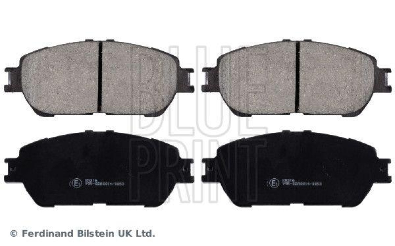 BLUE PRINT ADT342164 Bremsbelagsatz f&uuml;r TOYOTA