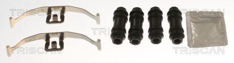 TRISCAN 8105 101684 Montagesatz, Scheibenbremsbelag f&uuml;r Audi, Ford, Mercedes, Vw