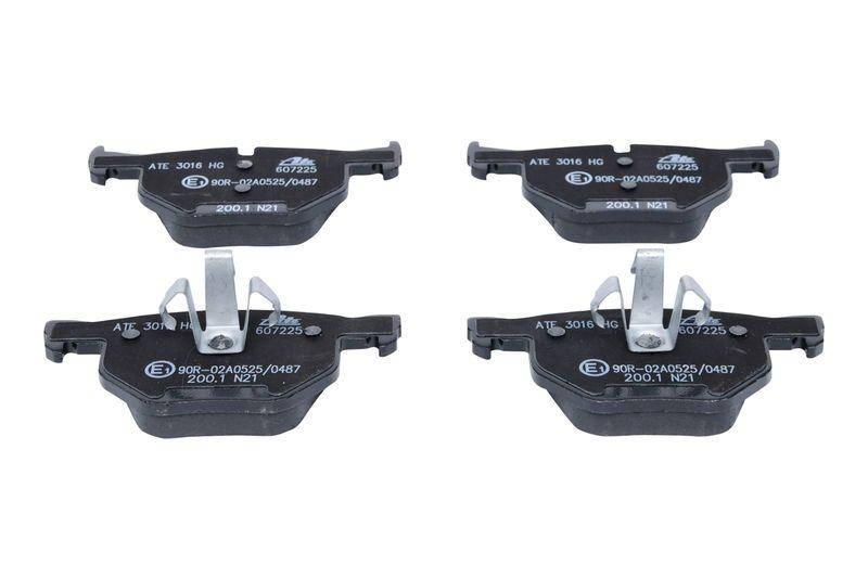 ATE 13.0460-7225.2 Belagsatz hinten f&uuml;r BMW 3er Reihe/E90 (05-)BMW X1 (09-)