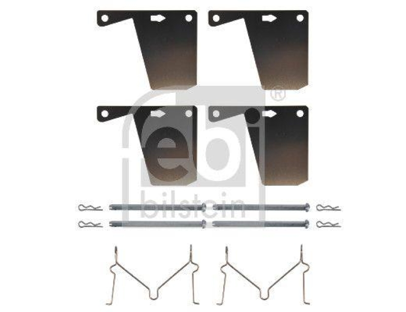 FEBI BILSTEIN 181981 Zubeh&ouml;rsatz f&uuml;r Bremsbelagsatz f&uuml;r Gebrauchsnr. f&uuml;r Befestigungssatz