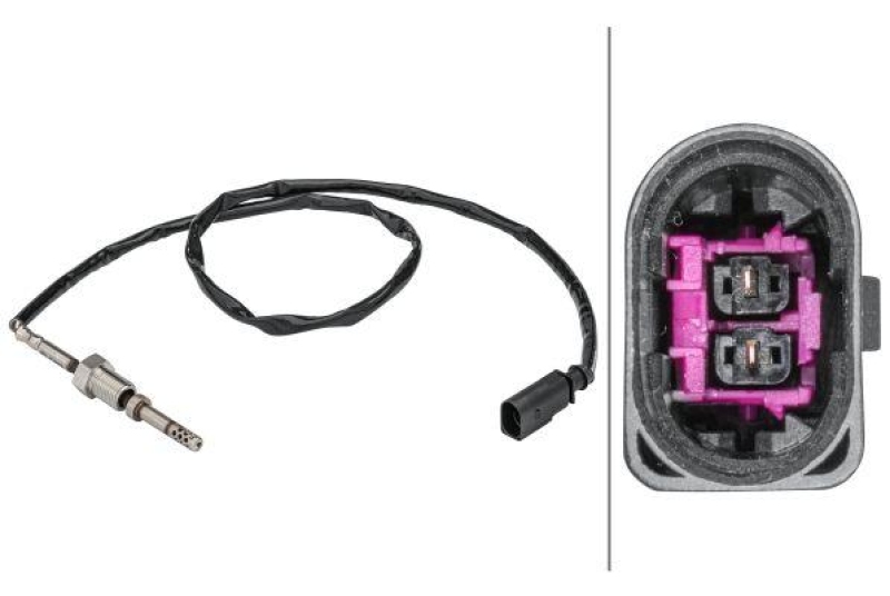 HELLA 6PT 358 181-561 Sensor, Abgastemperatur