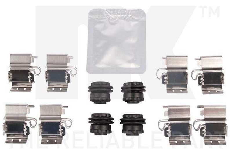 NK 79991006 Zubeh&ouml;rsatz, Scheibenbremsbelag f&uuml;r CHRYSLER, FIAT, JEEP, LANCIA