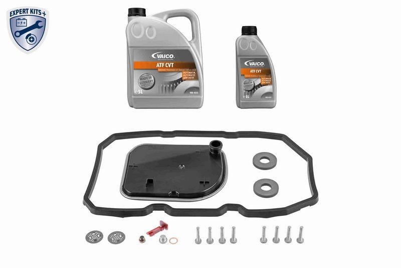 VAICO V30-2252 Teilesatz, Automatikgetriebe-&Ouml;lwechsel Stufenlos Cvt (722.8) mit Vollgummi-Dich f&uuml;r MERCEDES-BENZ