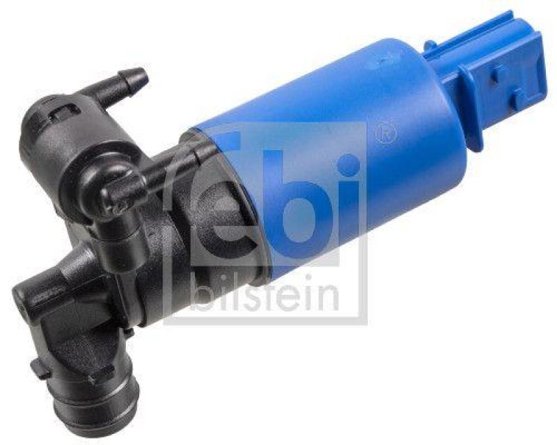 FEBI BILSTEIN 181987 Waschwasserpumpe f&uuml;r Scheiben- und Scheinwerferreinigungsanlage, mit Dichtring f&uuml;r Volvo