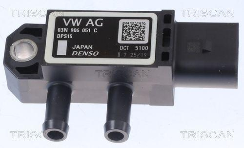 TRISCAN 8823 29009 Sensor, Abgasdruck f&uuml;r Vw Arteon, Passat