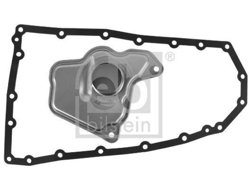 FEBI BILSTEIN 180921 Getriebeölfiltersatz für Automatikgetriebe, mit Ölwannendichtung für NISSAN