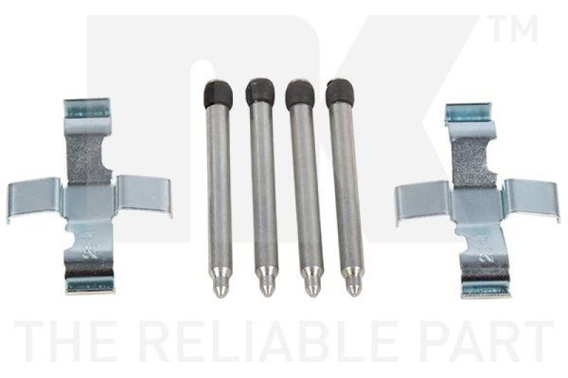 NK 7999101 Zubehörsatz, Scheibenbremsbelag für FORD, KIA, OPEL, VAUX