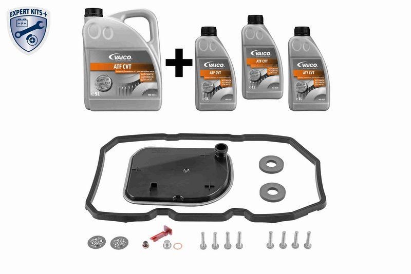 VAICO V30-2252-xxL Teilesatz, Automatikgetriebe-&Ouml;lwechsel Stufenlos Cvt (722.8) mit Vollgummi-Dich f&uuml;r MERCEDES-BENZ