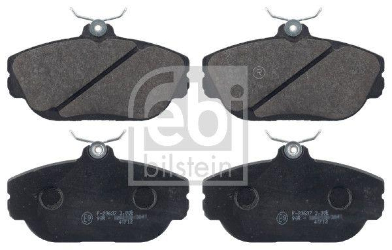 FEBI BILSTEIN 116077 Bremsbelagsatz für Ford