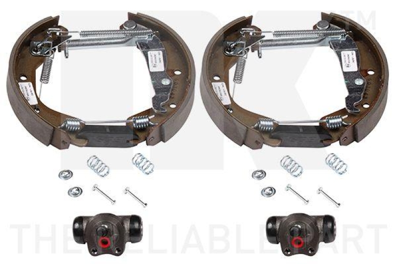 NK 443653901 Bremsensatz, Trommelbremse für CHEVROLET, OPEL, VAUX
