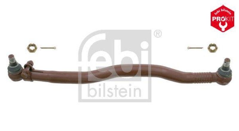 FEBI BILSTEIN 22832 Lenkstange mit Kronenmuttern und Splinten f&uuml;r Iveco