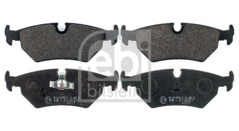 FEBI BILSTEIN 116081 Bremsbelagsatz für Jaguar