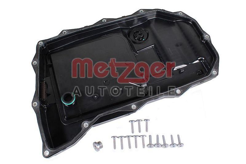 METZGER 8020135 Ölwanne, Automatikgetriebe für AUDI/VW MIT FILTER/DICHTUNG/SCHRAUBEN