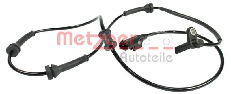 METZGER 0900124 Sensor, Raddrehzahl für ABARTH/FIAT/FORD VA links/rechts