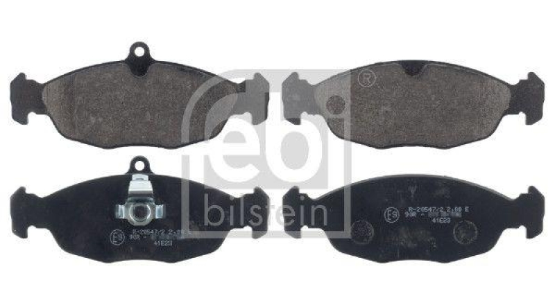 FEBI BILSTEIN 116082 Bremsbelagsatz f&uuml;r Jaguar