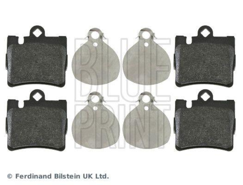 BLUE PRINT ADU174231 Bremsbelagsatz mit Befestigungsmaterial f&uuml;r Mercedes-Benz PKW