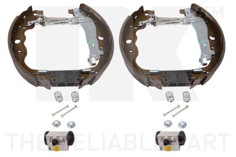 NK 443978701 Bremsensatz, Trommelbremse f&uuml;r DACIA, RENAULT