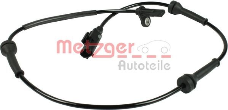 METZGER 0900125 Sensor, Raddrehzahl für ABARTH/FIAT/FORD HA links/rechts