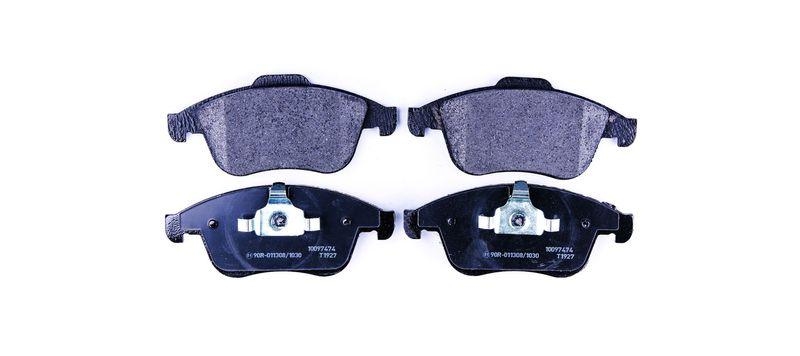 HELLA 8DB 355 015-041 Bremsbelagsatz, Scheibenbremsbelag f&uuml;r RENAULT GRAND SC&Eacute;NIC III