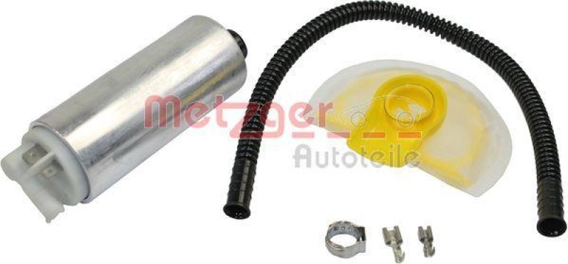 METZGER 2250257 Kraftstoffpumpe f&uuml;r AUDI/VW MIT FILTER, OHNE HALTER