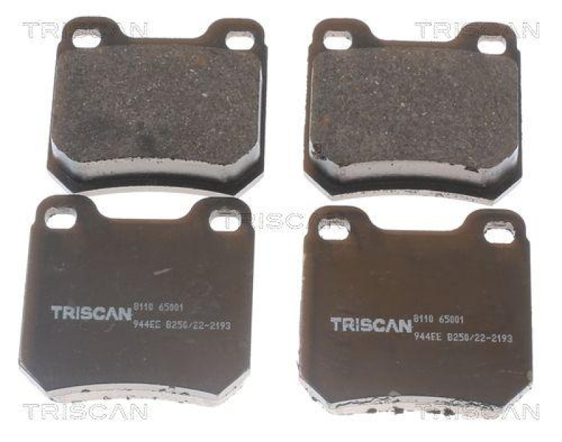 TRISCAN 8110 65001 Bremsbelag Hinten f&uuml;r Saab