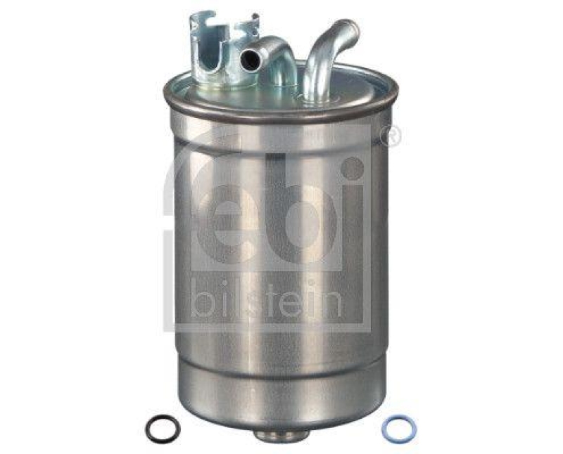 FEBI BILSTEIN 103808 Kraftstofffilter mit Dichtringen für VW-Audi
