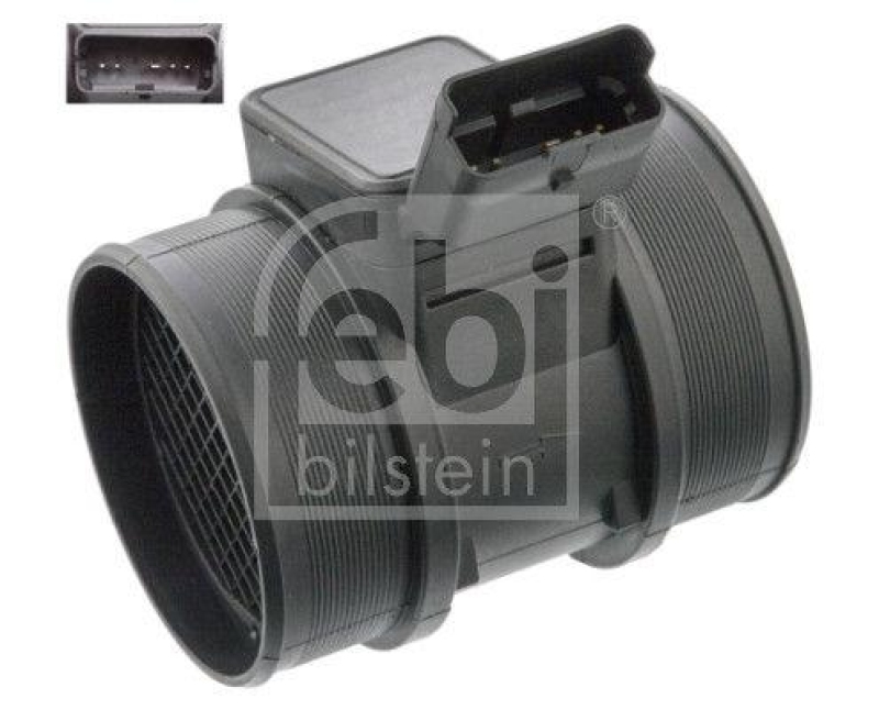 FEBI BILSTEIN 102506 Luftmassenmesser mit Geh&auml;use f&uuml;r CITROEN