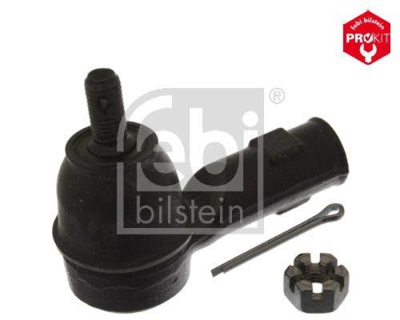 FEBI BILSTEIN 41925 Spurstangenendst&uuml;ck mit Kronenmutter und Splint f&uuml;r HYUNDAI
