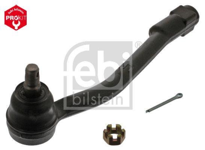 FEBI BILSTEIN 41931 Spurstangenendst&uuml;ck mit Kronenmutter und Splint f&uuml;r HYUNDAI