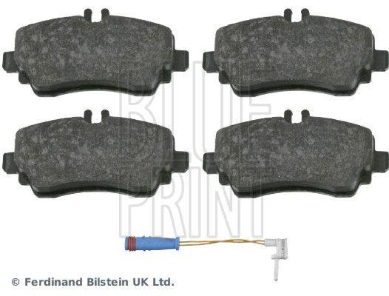 BLUE PRINT ADU174239 Bremsbelagsatz mit Befestigungsmaterial für Mercedes-Benz PKW
