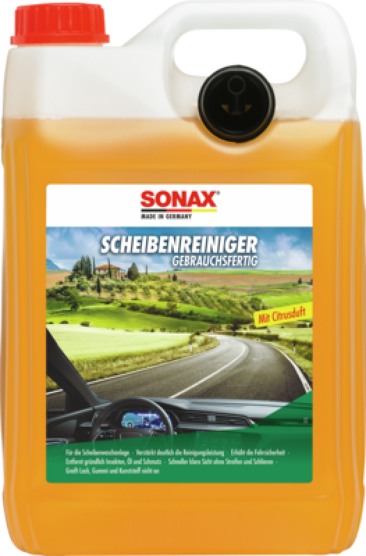 SONAX 02605000 Scheibenreiniger gebrauchsfertig Citrus 5L