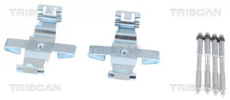 TRISCAN 8105 111629 Montagesatz, Scheibenbremsbelag f&uuml;r Bmw, Mini