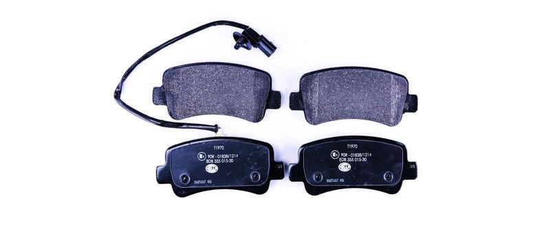 HELLA 8DB 355 015-301 Bremsbelagsatz, Scheibenbremsbelag f&uuml;r RENAULT/OPEL/NISSAN