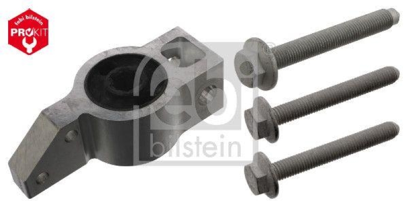 FEBI BILSTEIN 45891 Querlenkerlagersatz mit Befestigungsschrauben f&uuml;r VW-Audi