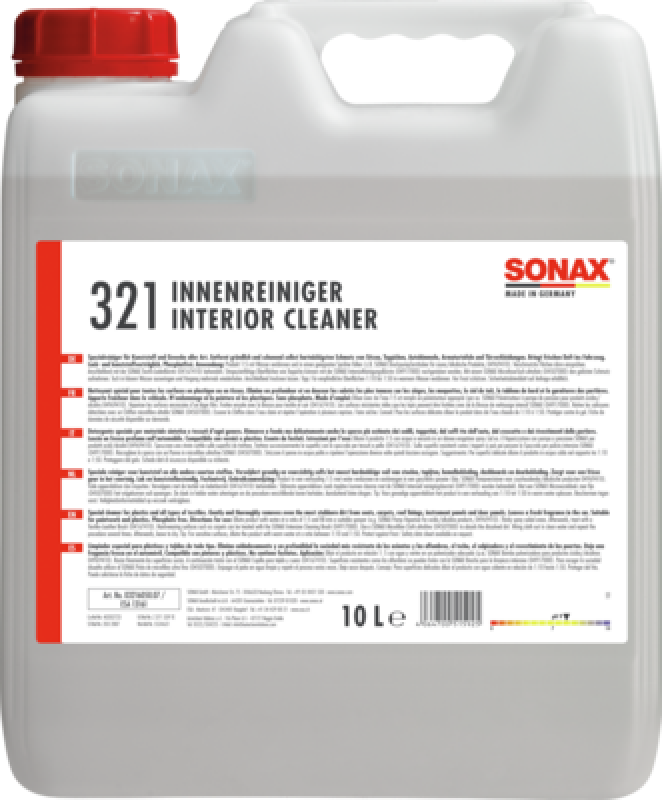 SONAX 03216050 Innenreiniger 10L