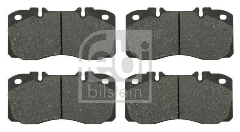 FEBI BILSTEIN 16598 Bremsbelagsatz f&uuml;r Iveco