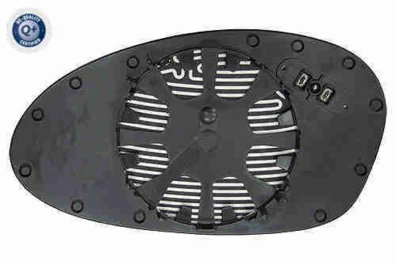 VEMO V20-69-0009 Spiegelglas, Außenspiegel für BMW