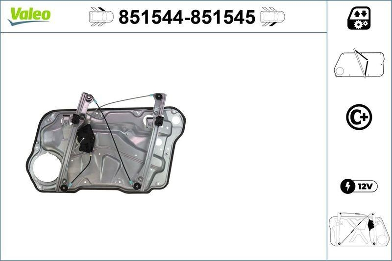 VALEO 851544 Fensterh. vorne links - VW GOLF IV BORA (97>06)