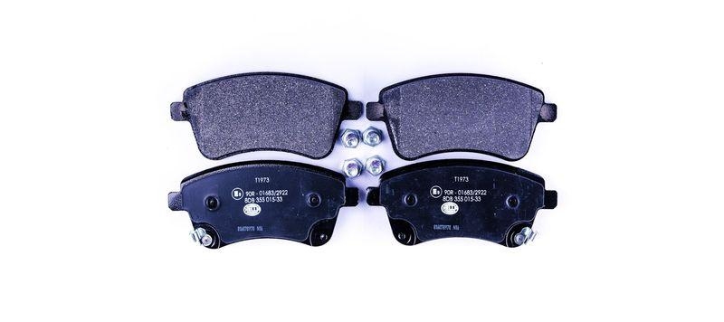 HELLA 8DB 355 015-331 Bremsbelagsatz, Scheibenbremsbelag f&uuml;r KIA VENGA (YN)