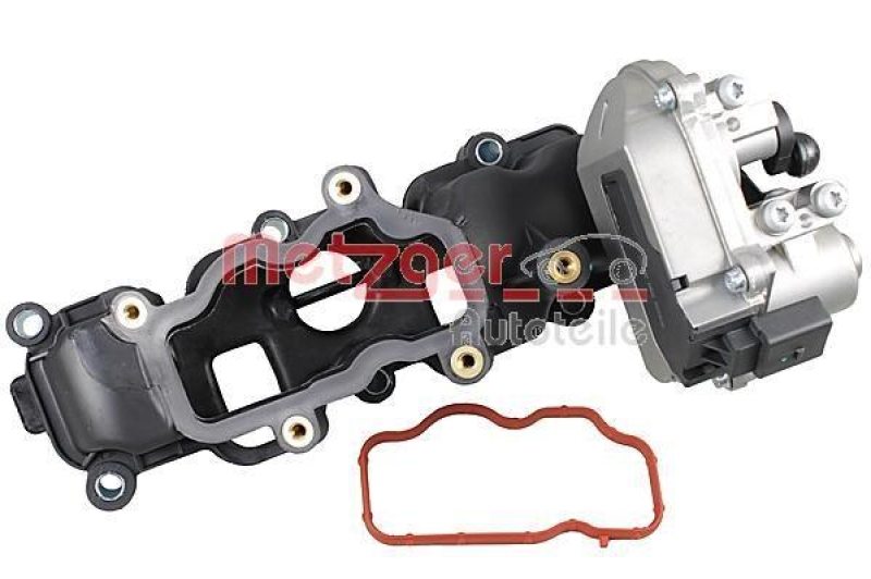 METZGER 2100044 Saugrohrmodul f&uuml;r AUDI/VW rechts MIT STELLELEMENT