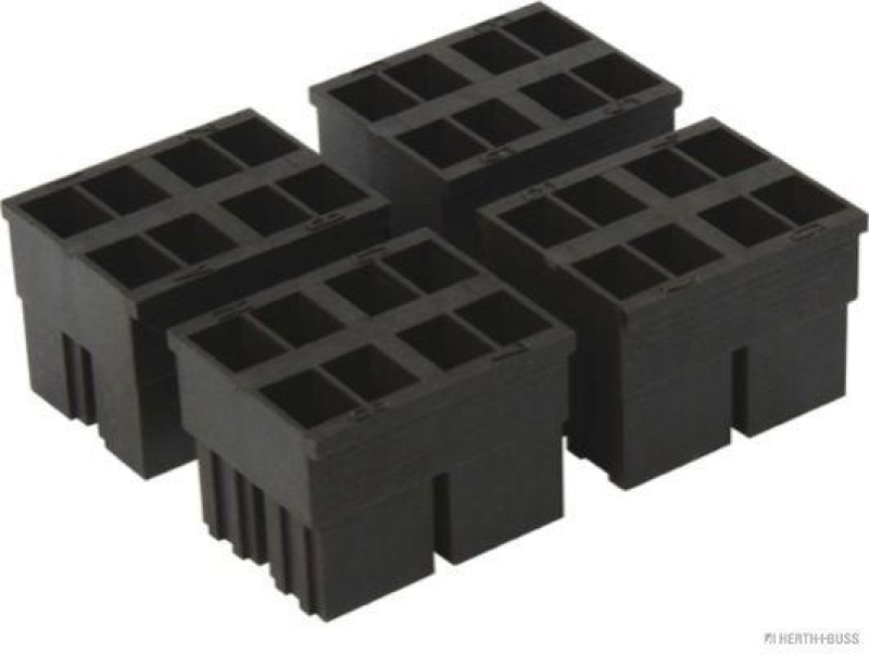 HERTH+BUSS 50290672 Steckgehäuse 8-polig, 4-teilig